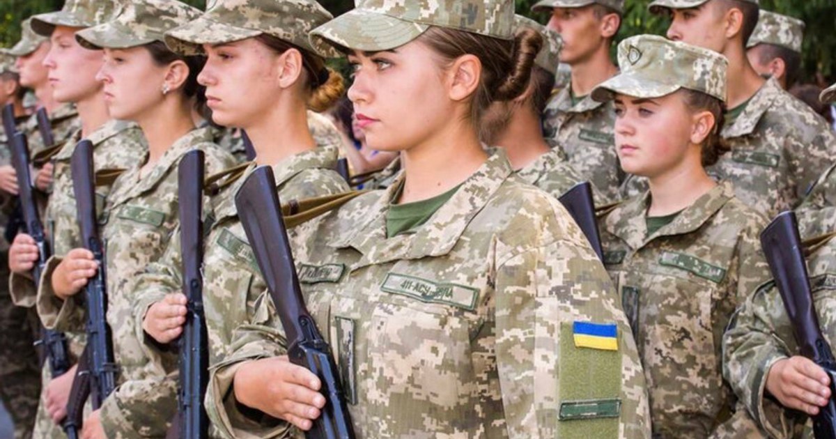Когда была проведена наиболее массовая мобилизация женщин. Женские батальоны ВСУ фото.