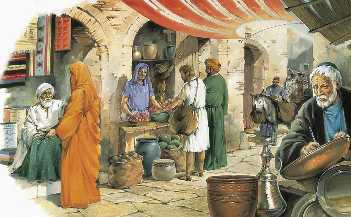 Восточный базар 18 века. Ремесла и торговля Африки в средневековье. Торговля в средние века. Древние торговцы. На востоке живешь весь