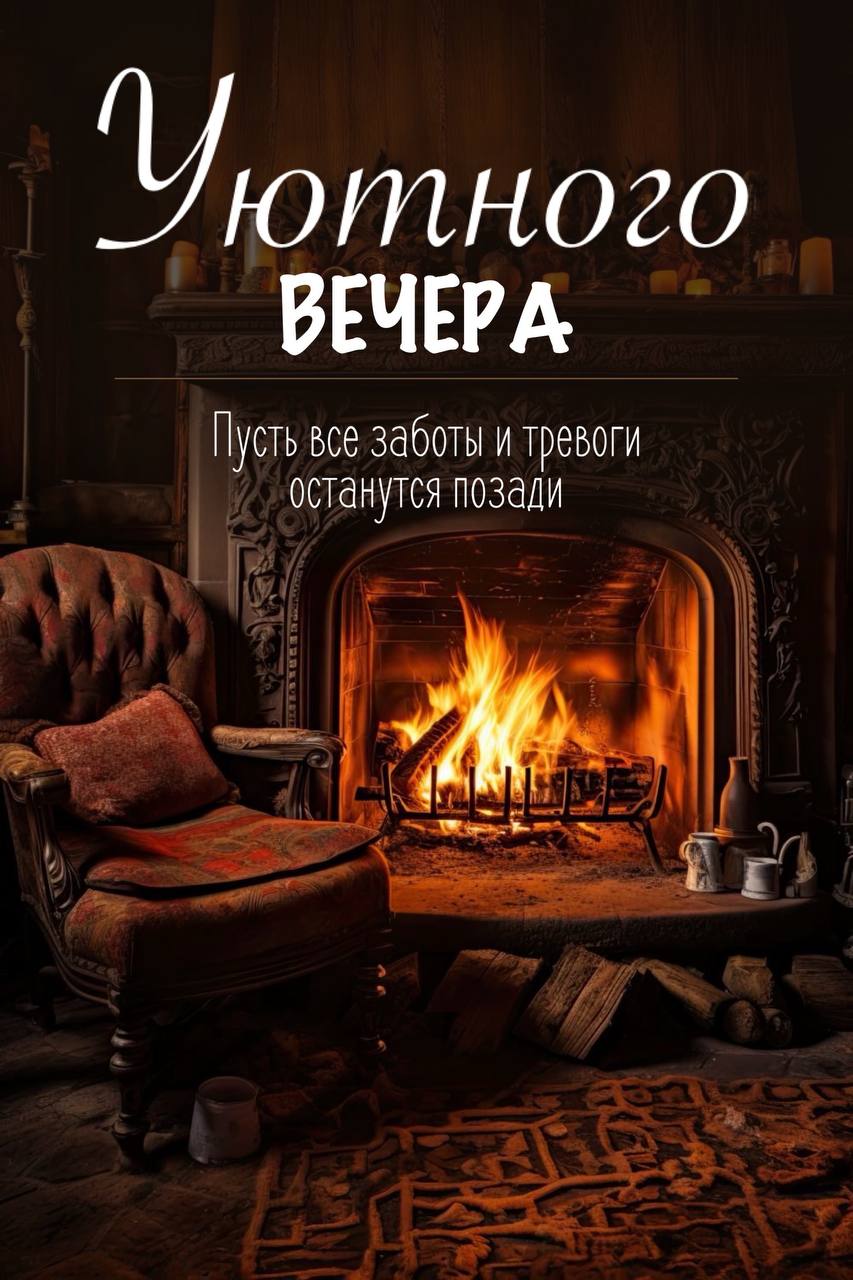 Картинки уютного вечера новые