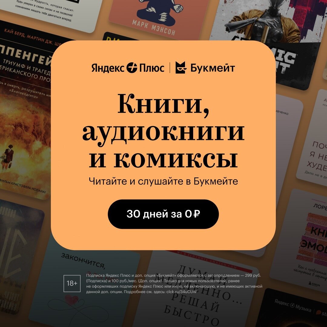 Какие книги в букмейте