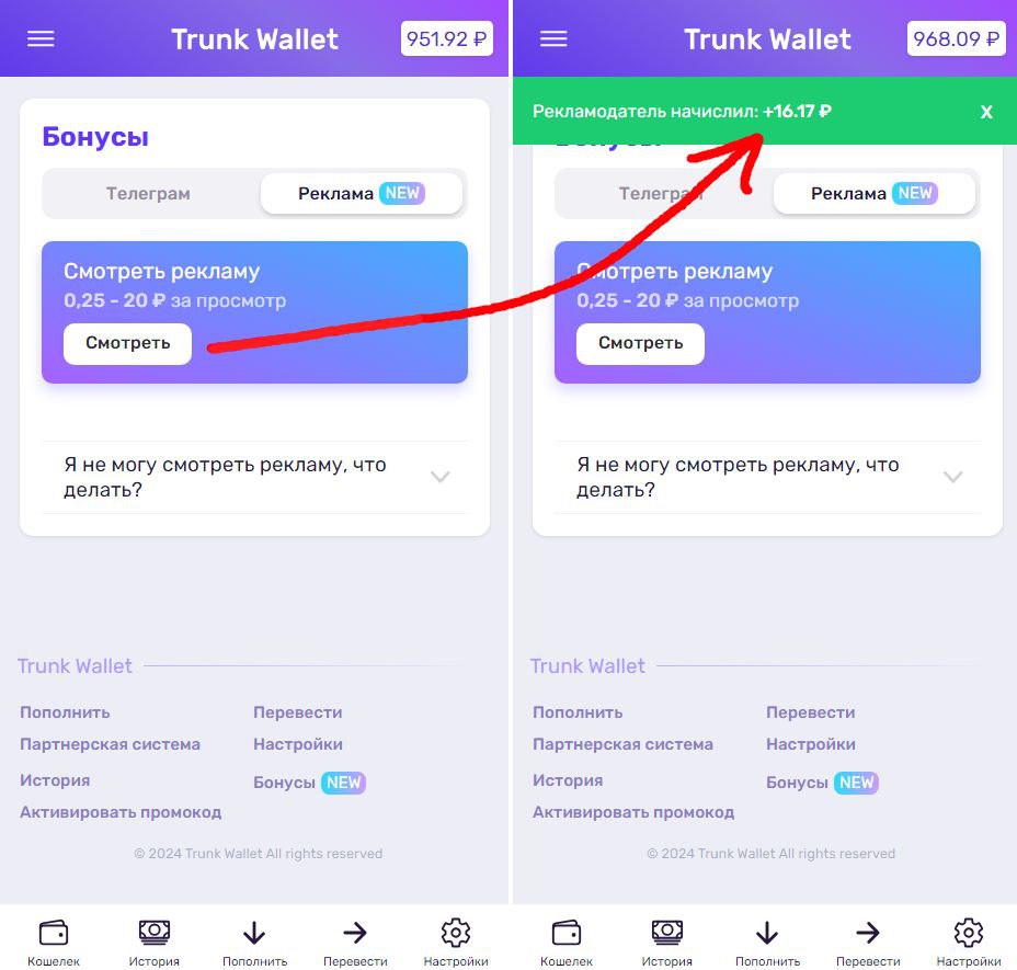 Trunkwallet