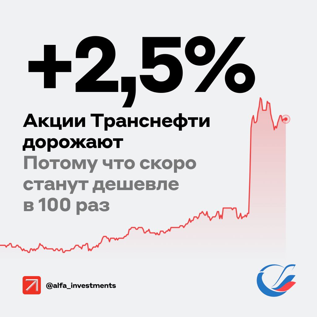 «Транснефть» (TRNFP) - дивиденды компании, график … Foto 19